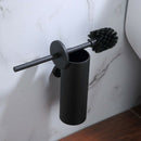 Bathroom Toilet Brush Holder Matt Black, 304 Stainless Steel Toilet Brush W