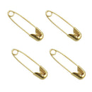 1000Pcs Golden Tone Mini Safety Pins for Brooch Badge Fastening Sewing Cra RQU