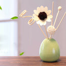 1oz Home Fragrance Reed Diffuser Lavender/Jasmine for Bathroom Bedroom Green