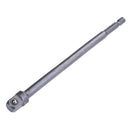 1/4" 3/8" 1/2" Extension Drill Bit Bar Hex Socket Power Driver Shank Adapt SetJR