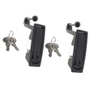 2x Compression Latch Lever Lock for Horsebox Trailers Locker Doors Box