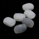 6 Pcs Beautiful Guitar Tuner White Pearloid Acrylic Buttons