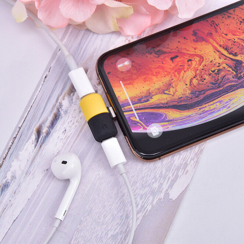 2In1 Headphone Jack for IOS Adapter Audio Charger Splitter Converter Capsule- OZ