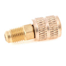 5/16" SAE Female to 1/4" Male for R410a R22 Gauge Hose Vacuum Pump Adap ME