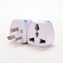 US EU Universal To AU Australia 3Pin Plug AC Power Adapter Travel Converter FT
