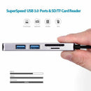 USB Type C to USB Adapter,3.1 USB C(Thunderbolt 3) to 3 Hub with Type-c Fem H3T4