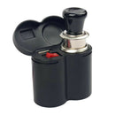 Motorcycle Waterproof 12V Cigarette Lighter Socket Phone USB Power Charger FT