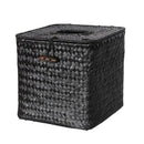 Tissue Box Home Bathroom Toilet Paper Napkin Holder Storage Organizer Black