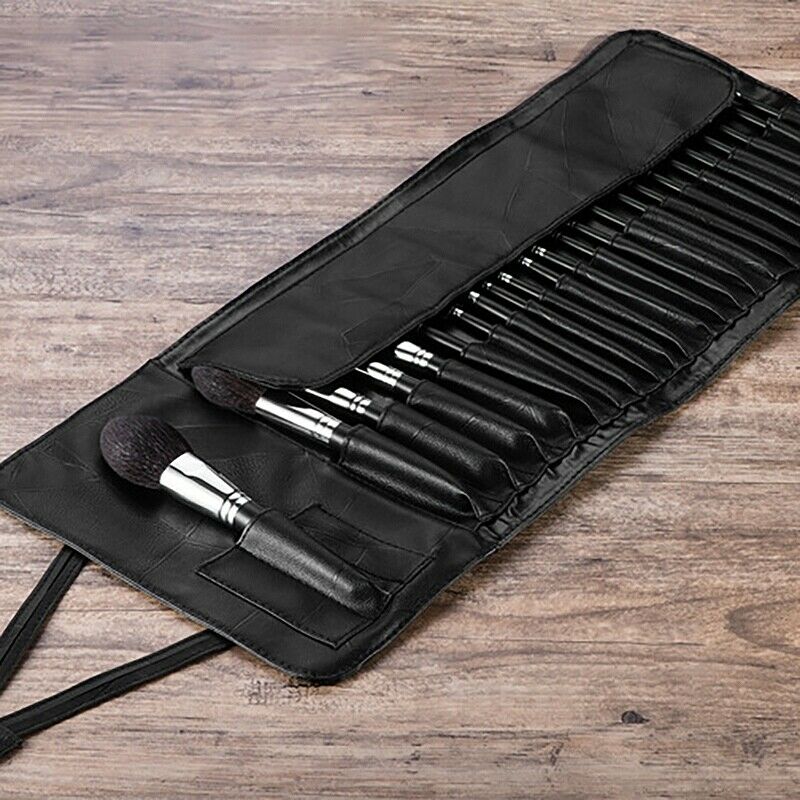 Makeup Brush Holder Cosmetic Organizer Rolling Bag Case Container Pouch Bag Y9Z1