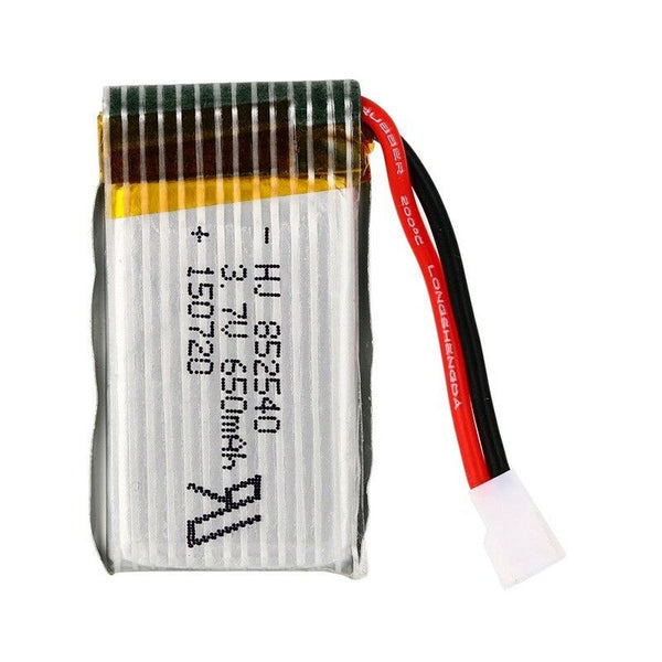 3.7V 650mAh 25C Lipo Battery(2Pcs) with 4 In 1 X4 Battery Charger for Syma X5 N7