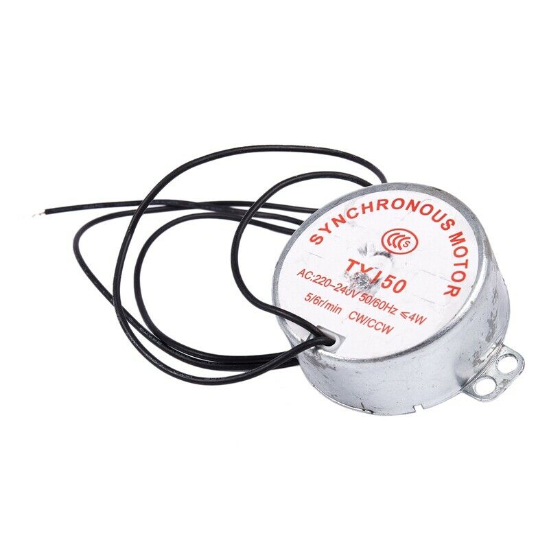 AC 220V-240V 5/6RPM 4W 50/CCW 7mm Shaft Dia Fan Synchronous Motor I8V1