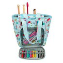 Oxford Cloth Home Crochet Hooks Tote Organizer Yarn Storage Knitting Bag Needles