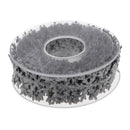 2x 10m Satin Snowflake Lace Sewing Ribbon Trim Christmas Xmas Decoration
