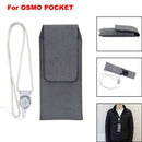 For Dji Osmo Pocket Strorage Bag, Portable Pu Leather Carrying Soft Bag Sto