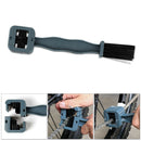 2 in 1 Bike Chain Brush Bicycle Wheel Brake Cleaning Care Tool Dirt Remover