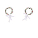 Flower Rings Hairbands White And Pink Garlands for Photography Fancy Ball