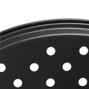 Pizza Pans Carbon Steel Perforated Baking Pan With Nonstick Coating, Round  X4K8