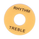 10 Pieces 3-way Switch Plate Rythm Treble Ring for LP/EPI Electric Guitar