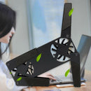 Foldable USB Cooling Fan Mini Octopus Notebook Cooling Pad For 7"-15" Laptop M&