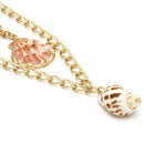 Multi Layer Beach Shell Conch Pendant Choker Necklace Women Bohemian Jewe  OZ