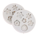 DIY Flowers Cake Shape Silicone Mold Decoration Chocolate Sugar Clay CraftsB Hn
