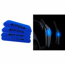 4X Blue Safety Open Reflective Tape Sign Warning Mark Car Door Decals Stickers