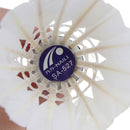 3St Badminton Natural spring ball with real feathers White spring ball P Gw