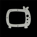 Delicate Television Framed Cutting Dies For Scrapbooking Card Craft Decor  JR