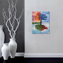 Full DIY 5D Diamond Painting Seasons Tree Diamond Embroidery Patterns ME