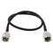 50cm UHF Connectors Male To Male Plug Coax Pigtail Cable Cord RG58 Coaxial Ca FT
