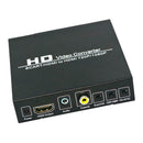 Premium SCART to HDMI Converter Upscaler Support HDMI Connector Output, Metal