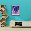 5D DIY Full Drill Diamond Painting Moon Embroidery Mosaic Kit Bedroom Decor