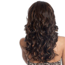 Gradient Color Party Wig Long Curly Heat Resistant Mixed Color Wig Women