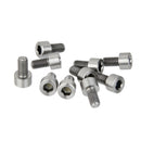 10pcs M6*10 Titanium Alloy Screws Hexagon Cap Head Socket Allen Key