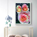 5D DIY Full Drill Diamond Painting Flowers Cross Stitch Embroidery (06)