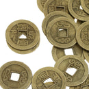 50pcs Feng Shui Coins Lucky Coins For Fortune Chinese I Ching Money Charm