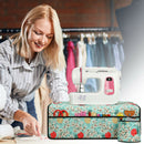 Protective Sewing Machine Pad Mat Dust Cover for Table w/ Pockets 66cm