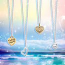 150Pcs Durable  Alloy Love Shaped Mixed Hearts Necklace Pendant  for Earrings
