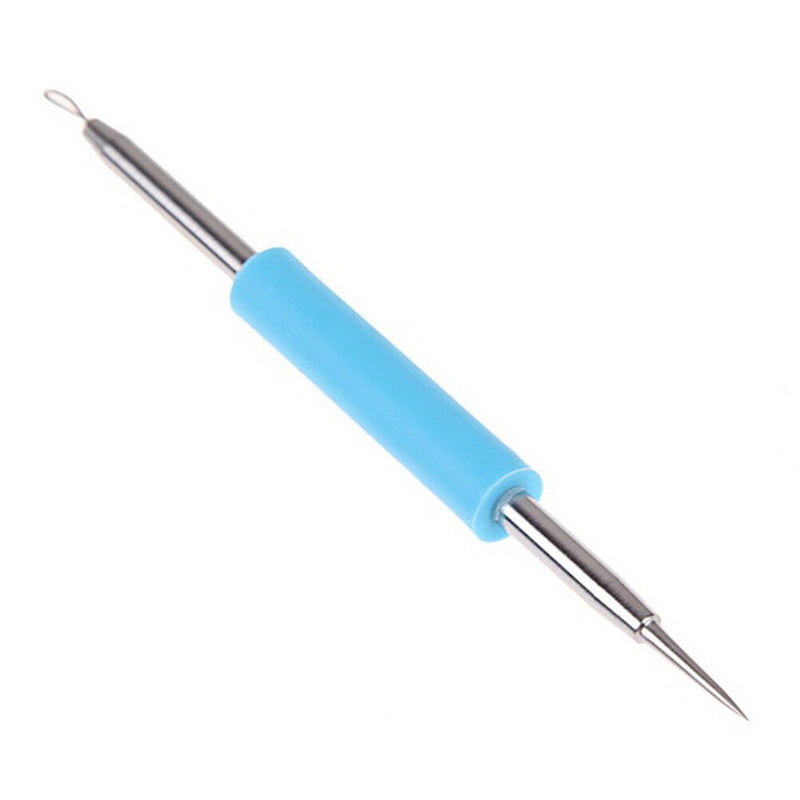 Blackhead Cleaning Skin Care Blemish Face Pimple Tools Blue Acne Remover Needle