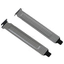 10Pcs New black PCI slot cover dust filter blanking plate hard steel