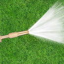 Copper High Pressure Garden Watering Adjustable Car Washing Plants Hose Nozzle
