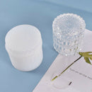 DIY Round Storage Bottle Silicone Mold For Sealed Tank Epoxy Storage Box MSEAU