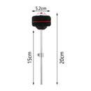 Bass Drum Kick Beater Head Felt Pedal Beater for Percussion Drum Instrument