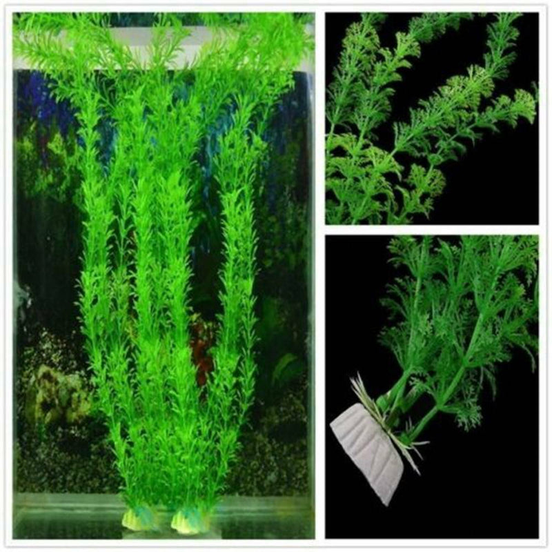 2pcs 31cm Aquarium Large Artificial Ornament Fish Tank