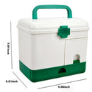 First Aid Kit Box Medicine Medical Storage Box Medical Plastic Drug Gatheri