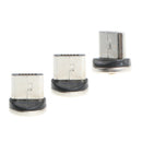 3x Micro USB  Tips Connector for Cellphone Shaver Tablets Speaker