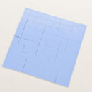 100X 10x10x1mm Silicon Chip Thermal Pad Heatsink Conductive Insulation Paste JS
