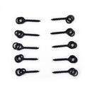 10pcs 13mm Carp Fishing Screw with Ring Up Peg Pellet Holder Bait Screws LJ
