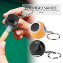 Portable Billiard Supply Rod Tips Ball Shaper Pool Keychain Ball Cue Tips S
