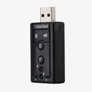 USB External 7.1 Channel CH Virtual Audio Sound Card Adapter PC